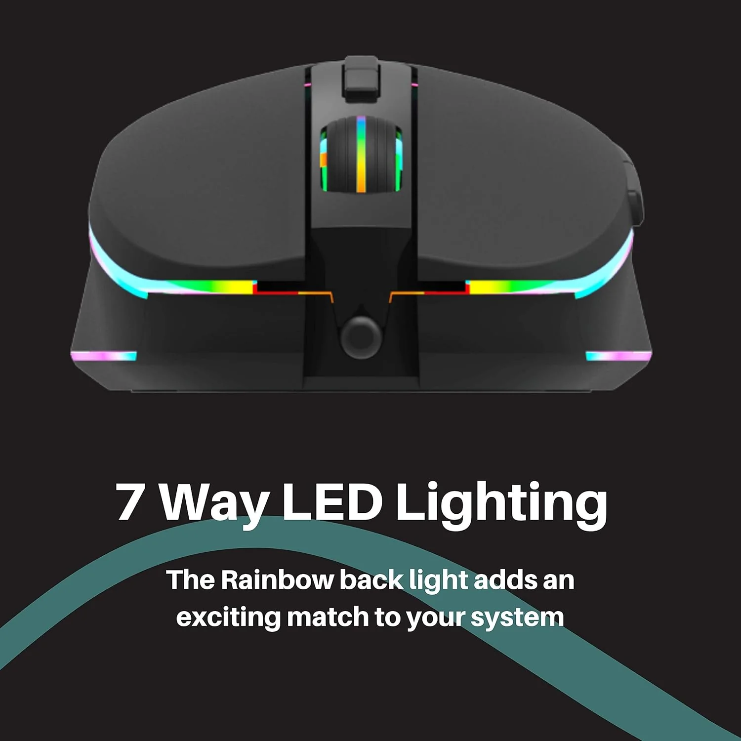 Philips Mouse G404 Gaming Mouse Wired Black - Image 4