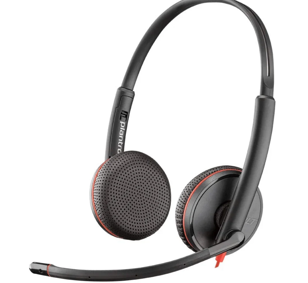 Plantronics Headset C3225 Blackwire USB-A Wired - Image 2