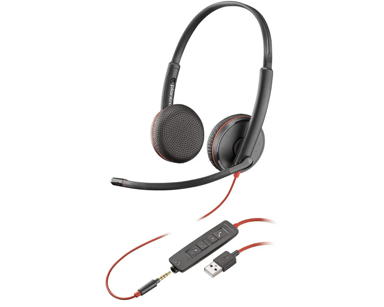 Plantronics Headset C3225 Blackwire USB-A Wired - Image 3