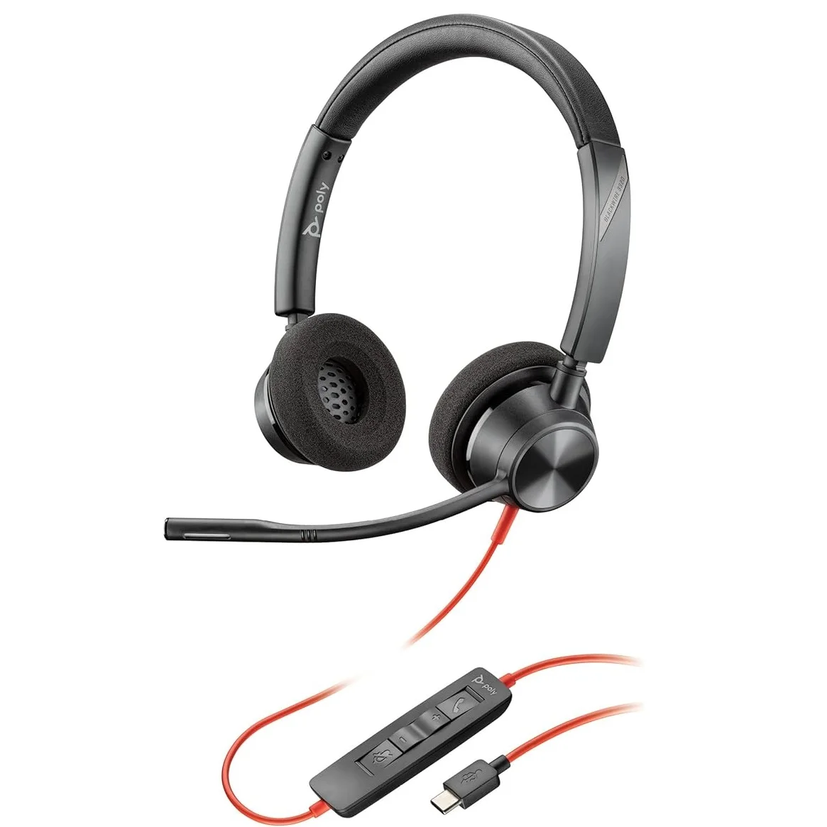 Plantronics Headset C3320 Blackwire USB A