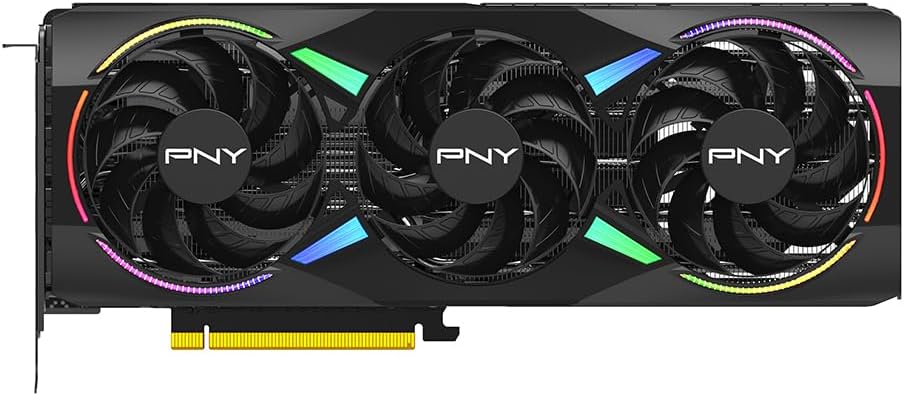 PNY Graphic Card RTX 5070 12GB EPIC-X ARGB Triple Fan - Image 2