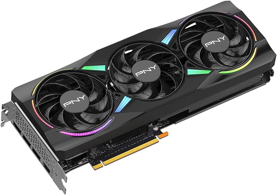 PNY Graphic Card RTX 5070 12GB EPIC-X ARGB Triple Fan - Image 3
