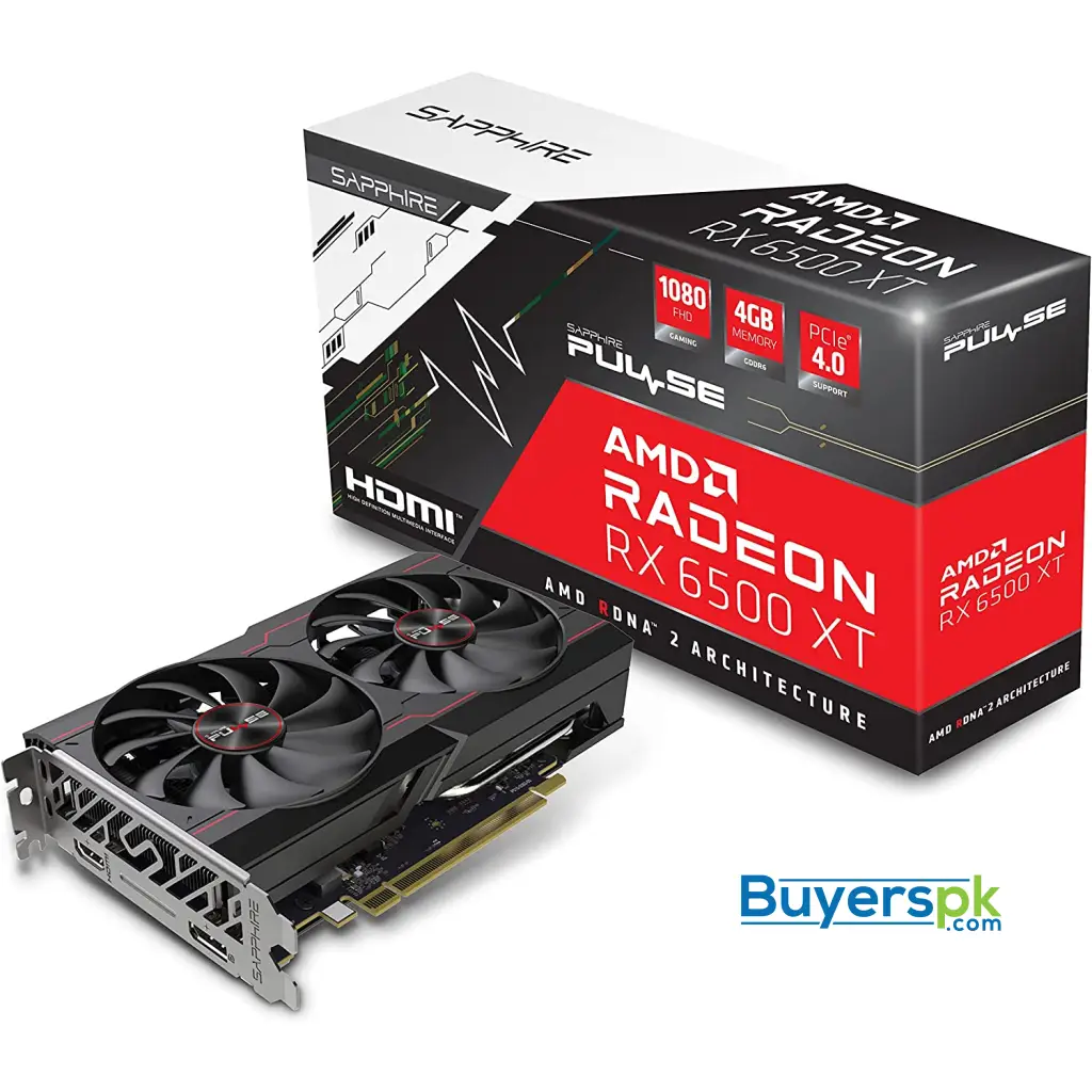 Sapphire Pulse Amd Radeon™ Rx 6500 Xt Graphic Card - Image 4