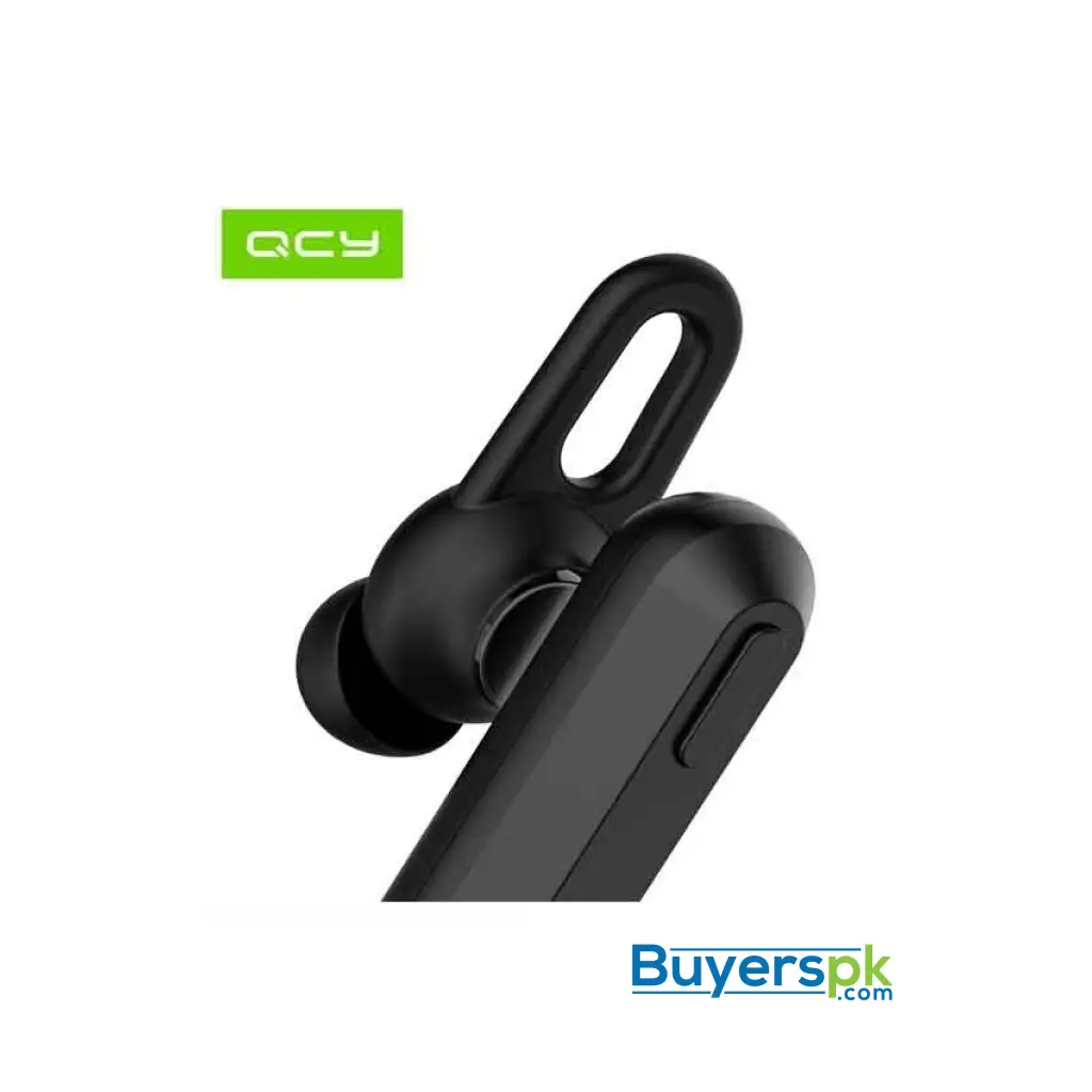 Qcy A1 Pin Size Wireless Bluetooth Earphone - Black - Image 3