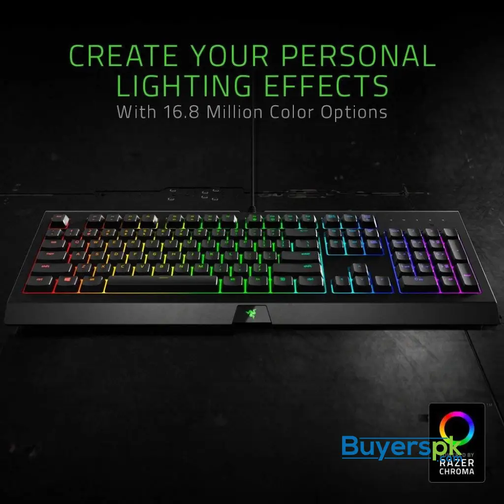 Razer Cynosa Chroma - Multi-color Membrane Gaming Keyboard - us Layout Frml - Image 2