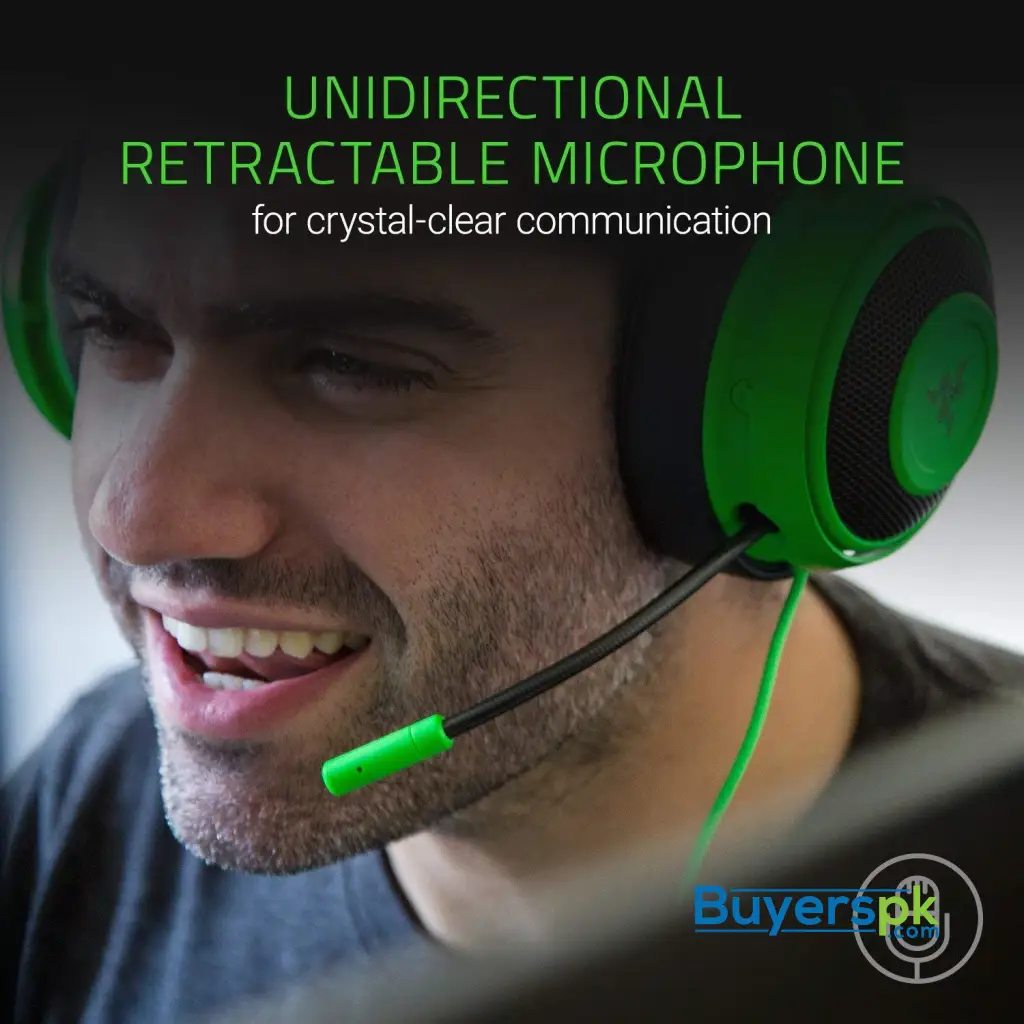 Razer Kraken Pro V2 - Nalog Gaming Headset - Green - Oval Ear Cushions - Image 5