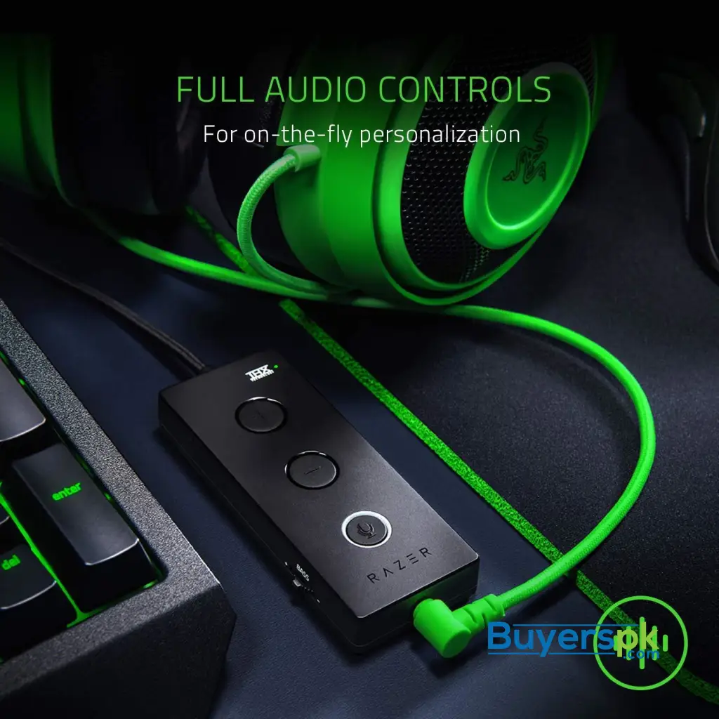 Razer Kraken Tournament Edition - Wired Gaming Headset with Usb Audio Controller - Black - Image 2