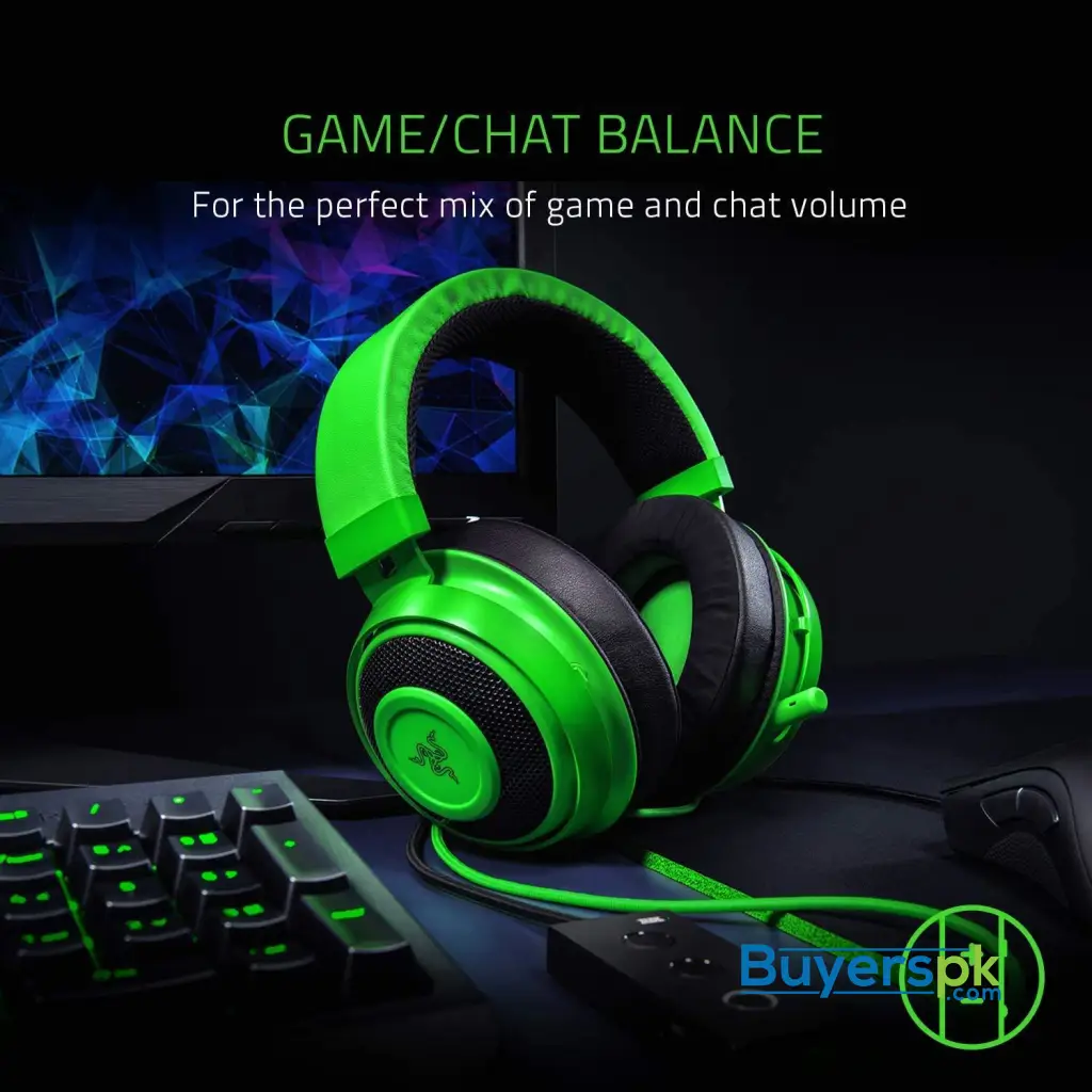 Razer Kraken Tournament Edition - Wired Gaming Headset with Usb Audio Controller - Black - Image 4