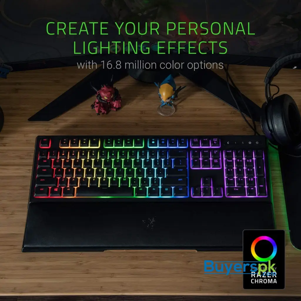 Razer Ornata Chroma - Multi-color Membrane Gaming Keyboard - us Layout - Frml Packaging - Image 4