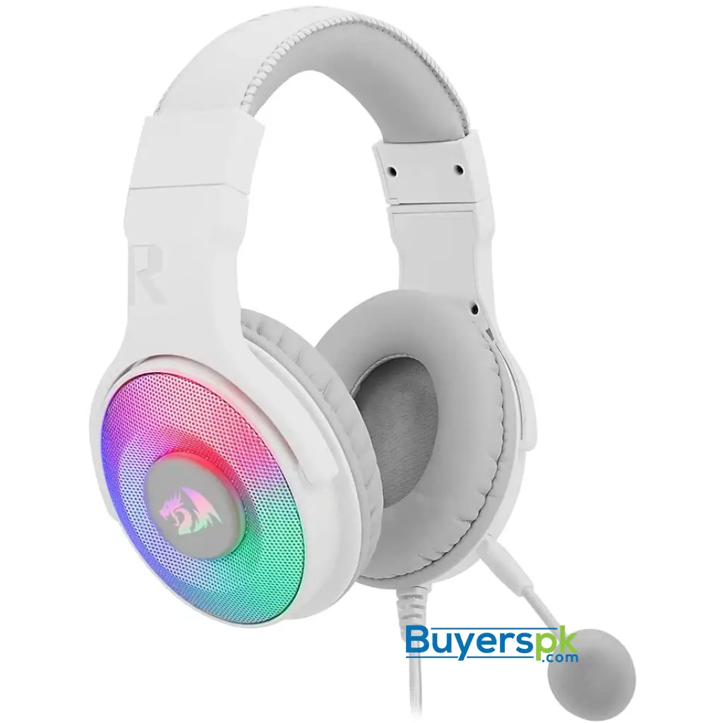 Redragon Headset Gamer Pandora 2 Rgb Btanco - H350w-rgb-1, White, Adjustable - Image 3