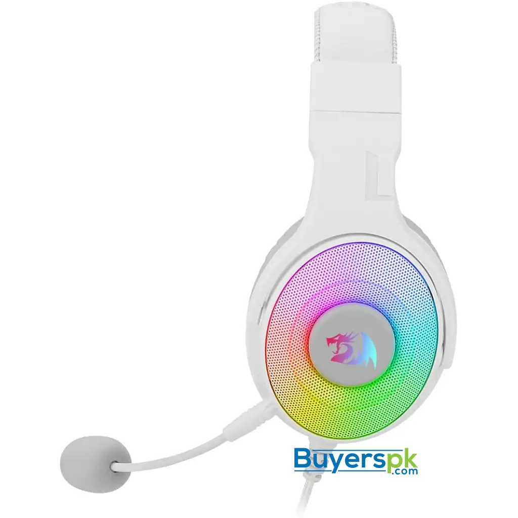 Redragon Headset Gamer Pandora 2 Rgb Btanco - H350w-rgb-1, White, Adjustable - Image 4