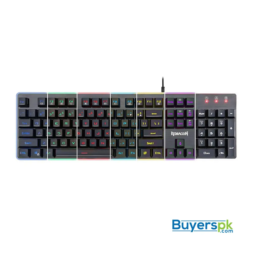 Redragon K509 Dyaus 7 Colors Backlit Gaming Keyboard