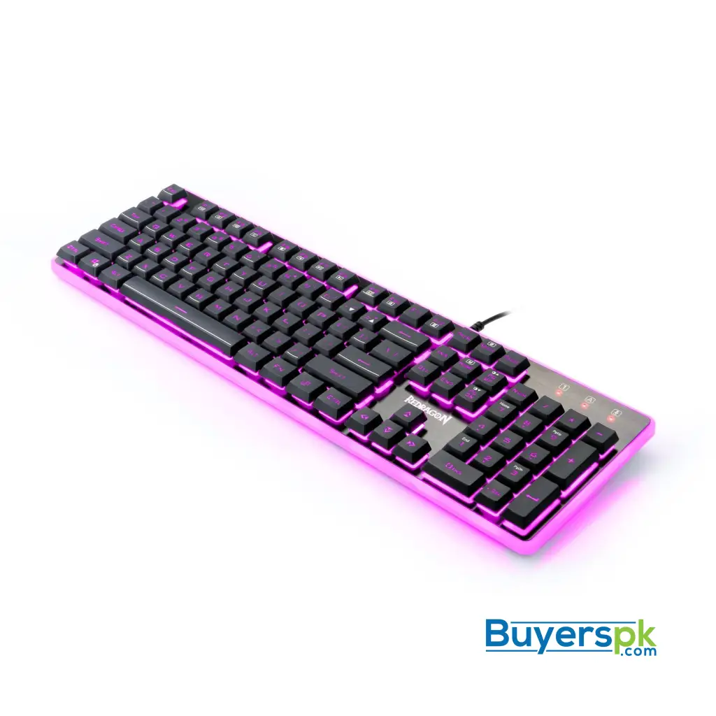 Redragon K509 Dyaus 7 Colors Backlit Gaming Keyboard - Image 6