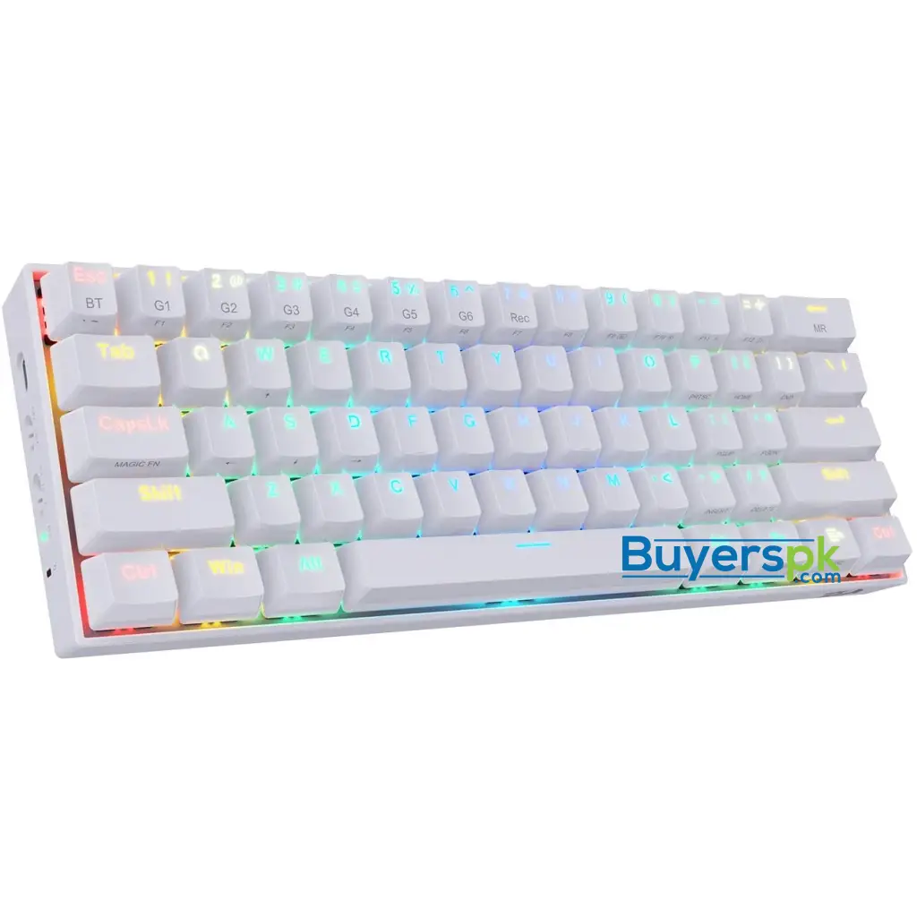 Redragon K530w Draconic Rgb Wireless Mechanical Keyboard White - Image 2