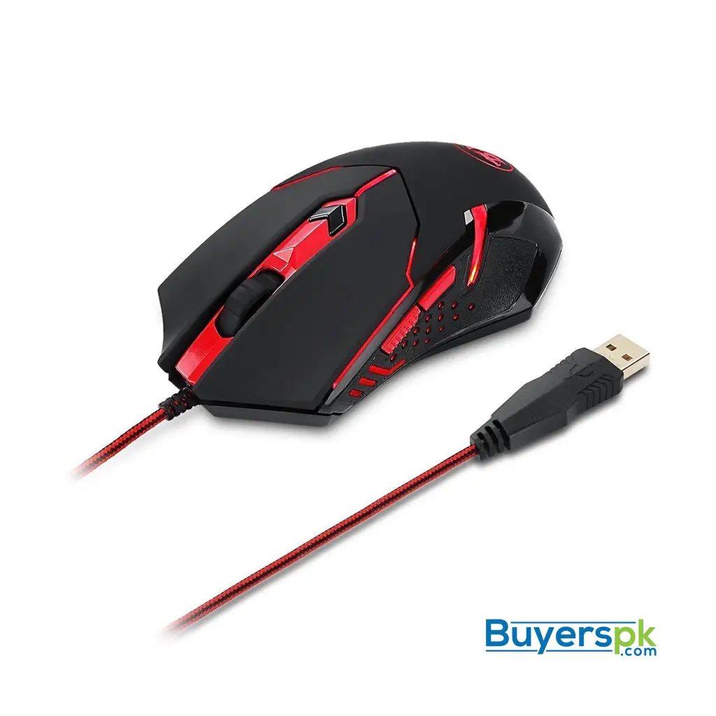 Redragon K552-bb Mechanical Gaming Keyboard and Mouse Combo & Large Mouse Pad & Pc Gaming Headset - Image 4