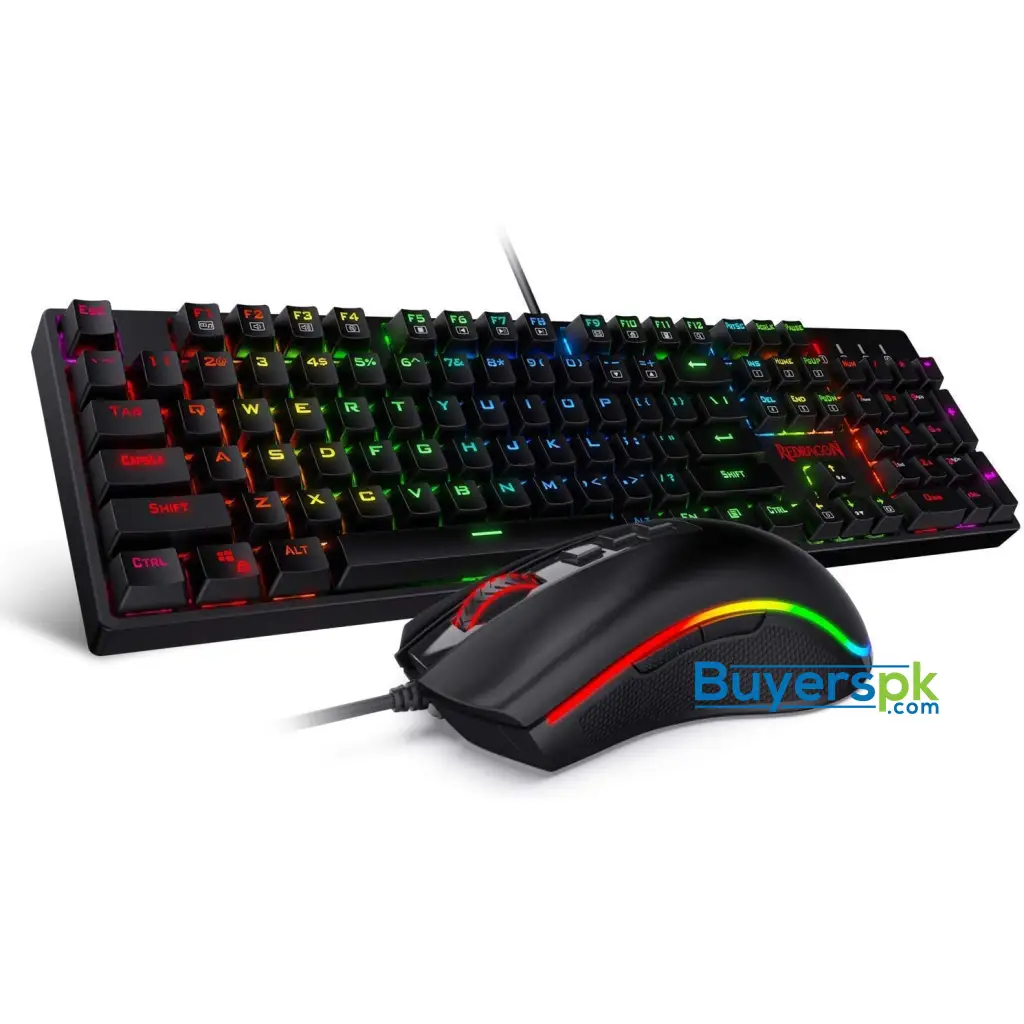 Redragon K582-ba Wired Mechanical Gaming Keyboard & M711 Cobra Gaming Mouse Combo - Image 2