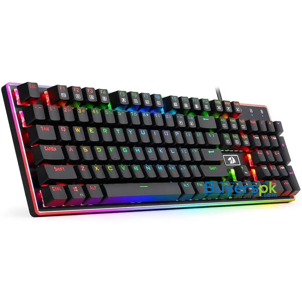 Redragon K595 Rgb Ratri Gaming Mechanical Keyboard - Black Switches - Silent Switch Buttons - Cool - Image 3