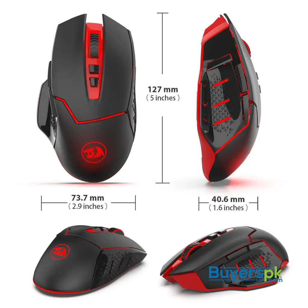 Redragon M690 Mirage Wireless Gaming Mouse - Image 2