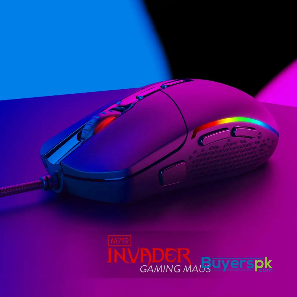 Redragon M719 Invader Wired Optical Gaming Mouse