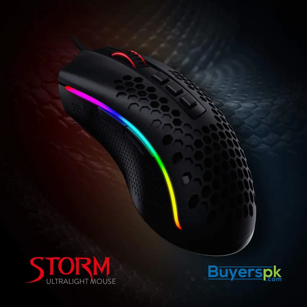 Redragon M808 Storm Lightweight Rgb Gaming Mouse