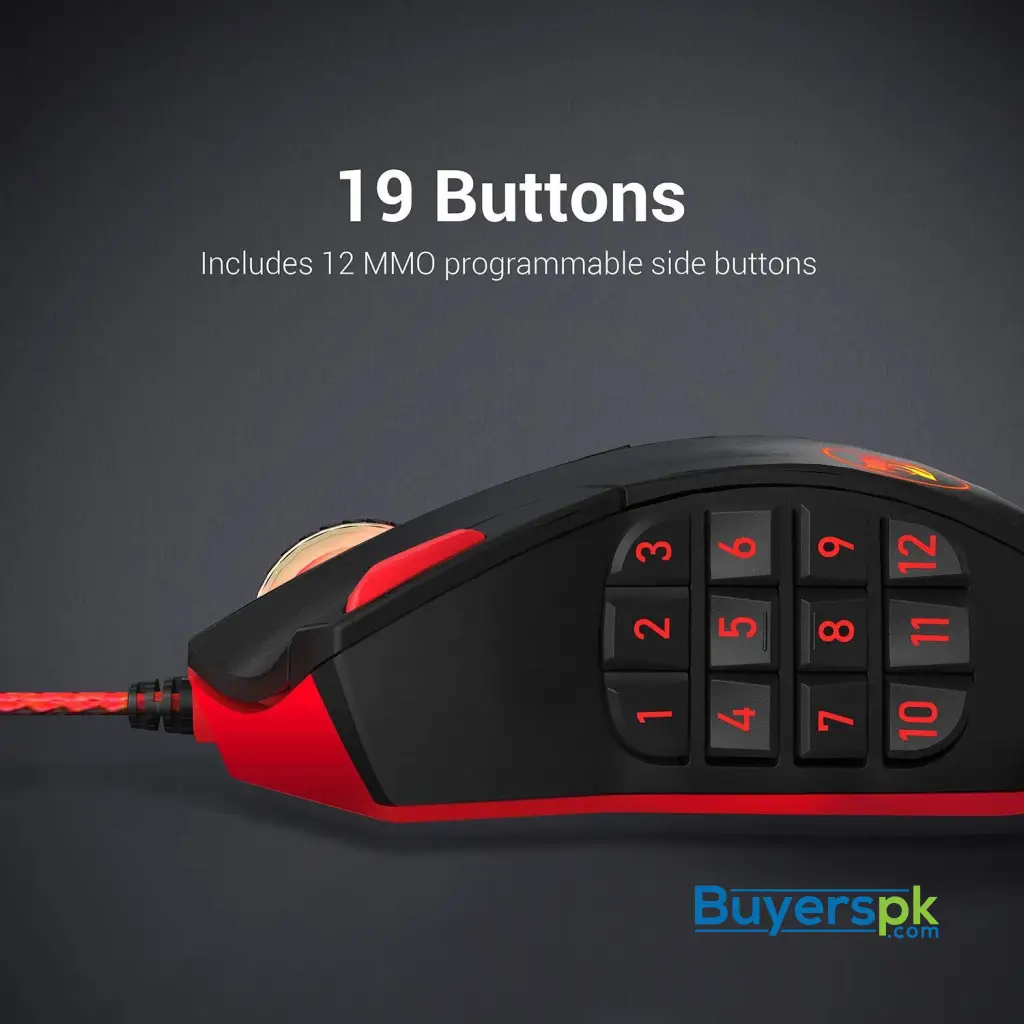 Redragon M901 Perdition Wired Gaming Mouse - Image 4