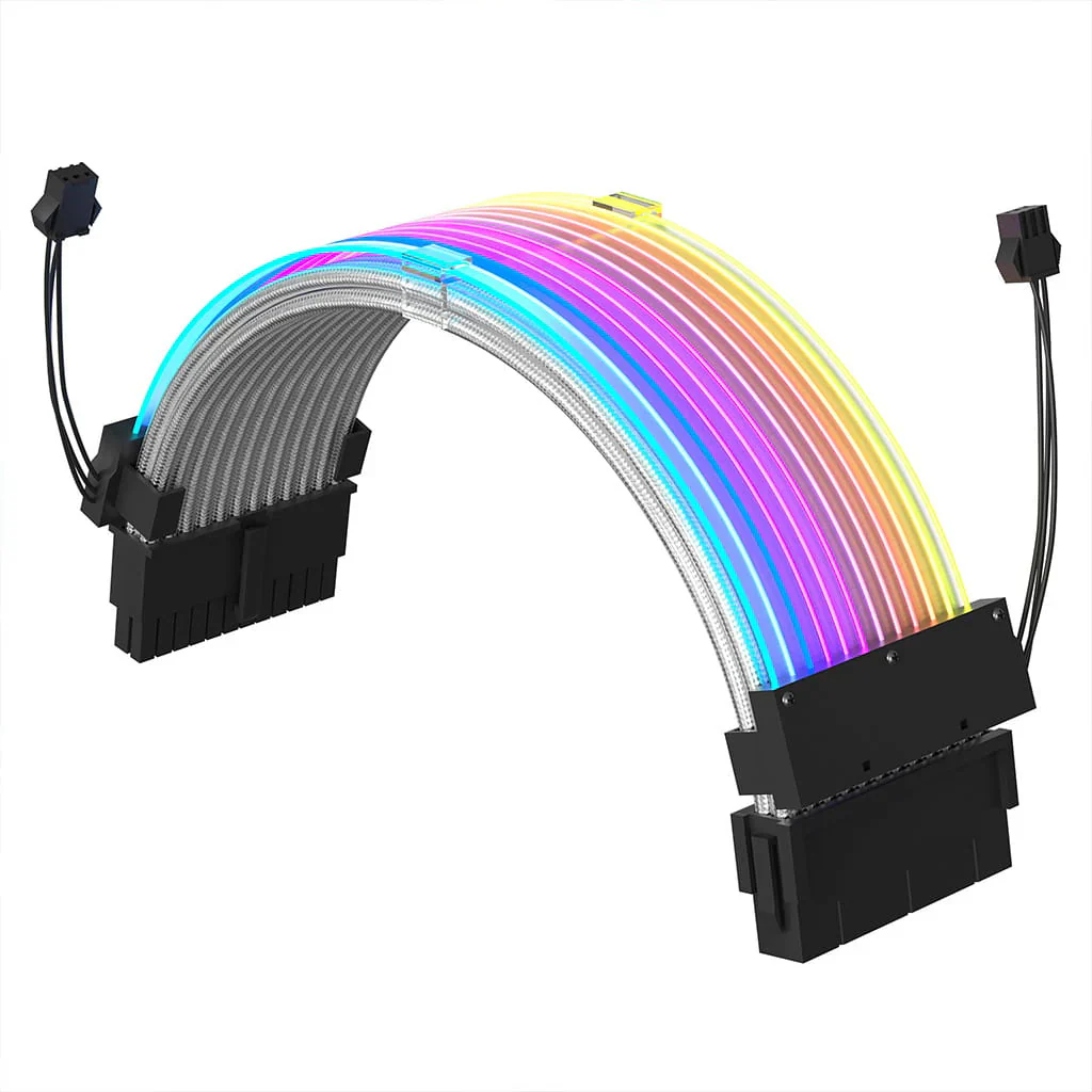 Redragon Strimer GCP06 24 Pin ARGB Lighting Extension Cable