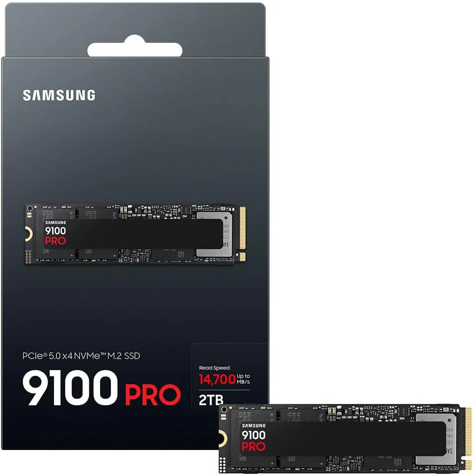Samsung M.2 NVME SSD 9100 Pro 2TB Read Speeds Up to 14,800MB/s - Image 3