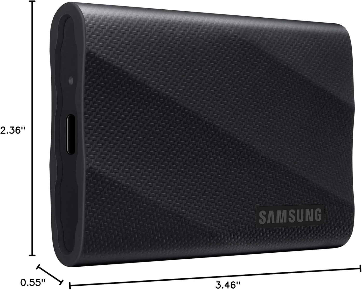 Samsung Portable SSD T9 USB 3.2 Gen2x2 2TB (Black) 2,000MB/s - Image 7