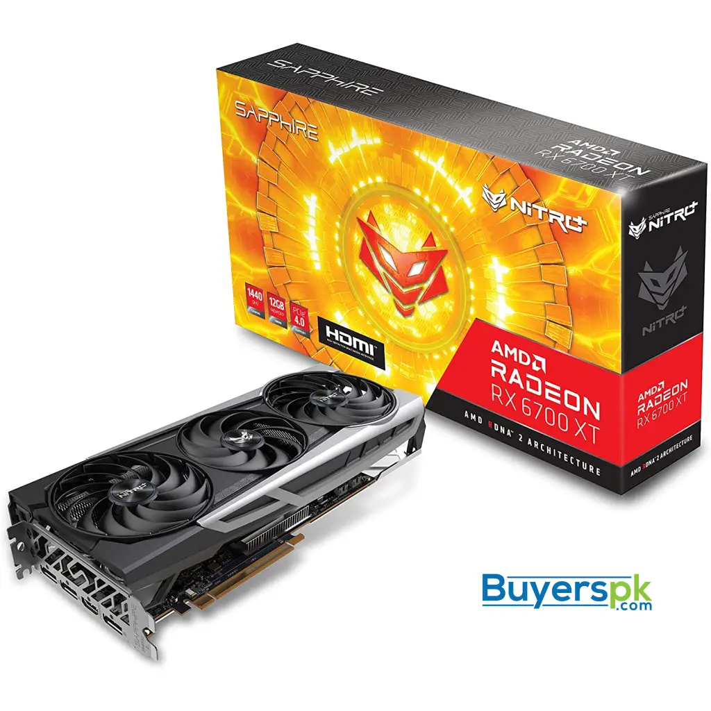 Sapphire Nitro+ Amd Radeon Rx 6700 Xt 12gb Gddr6 Graphics Card Used