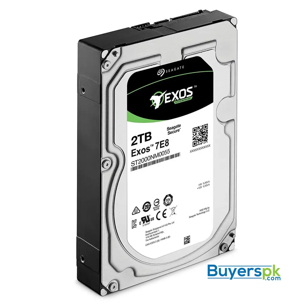 Seagate Enterprise 2tb Hdd St2000nm0055 2tb Sata Iii 6gb/s 7200rpm 128mb 3.5" 3 Yrs Warranty - Image 2