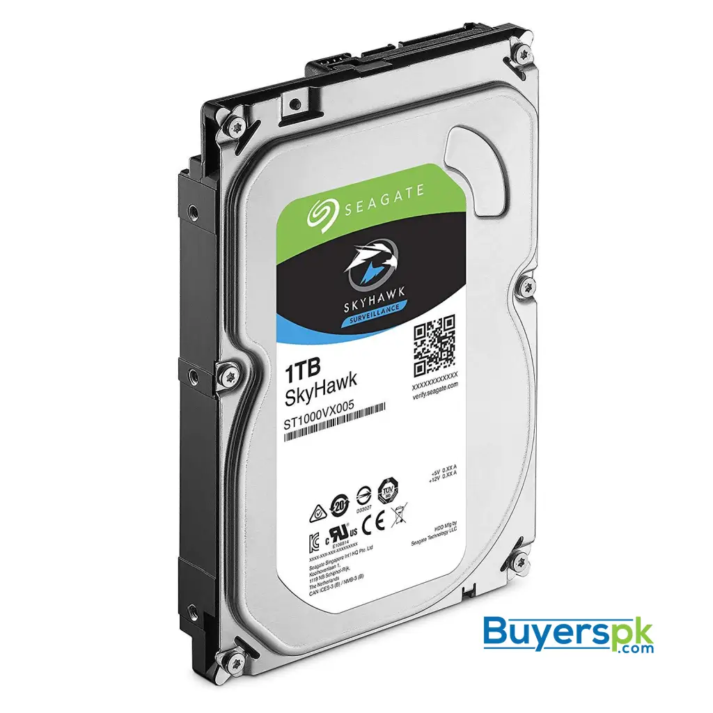 Seagate Skyhawk 1tb Surveillance Hard Drive - Sata 6gb/s 64mb Cache 3.5-inch Internal Drive - Image 2