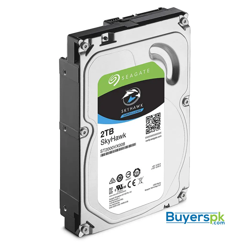 Seagate Skyhawk 2tb Surveillance Hard Drive - Sata 6gb/s 64mb Cache 3.5-inch Internal Drive - Image 2