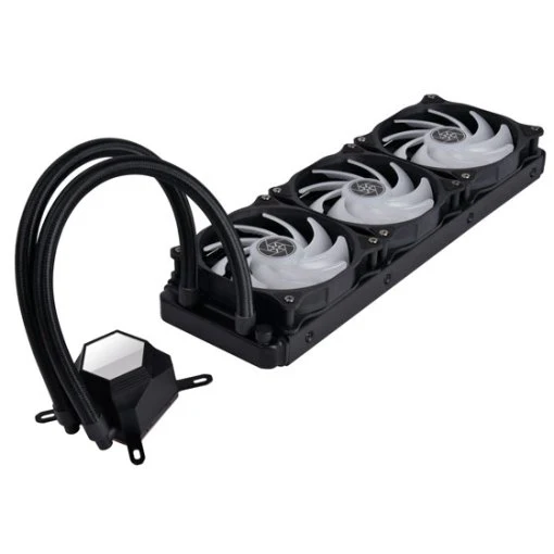 SilverStone Liquid Cooler PF360 ARGB V2 360mm Black - Image 2
