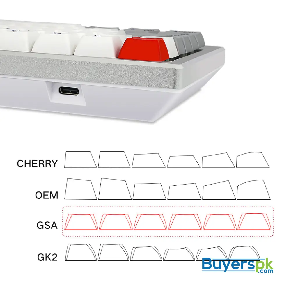 Sk84s Retro (pbt Keycaps) Switches: Red - Image 7