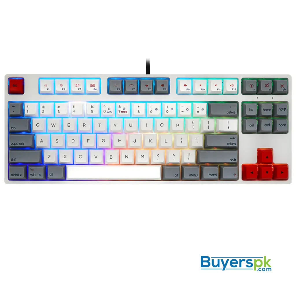 Sk87s Retro (pbt Keycaps) Switches: Red