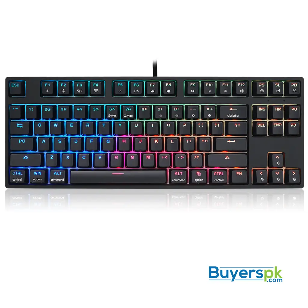Sk87s White (abs Keycaps) Switches: Red