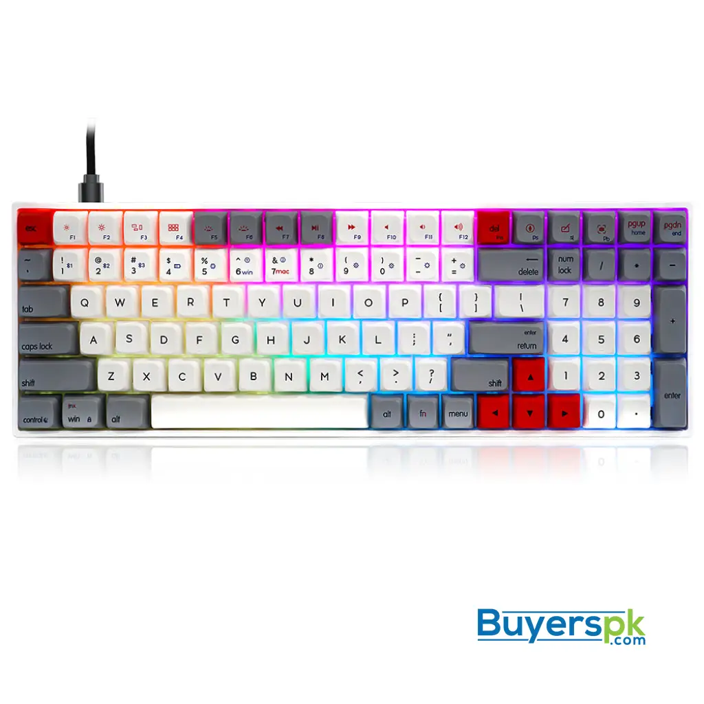 Sk96s Retro (pbt Keycaps) Switches: Red
