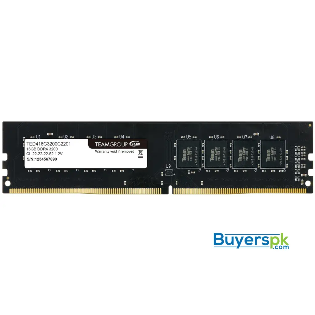 Teamgroup Ram 16gb Ddr4 3200mhz 16x1