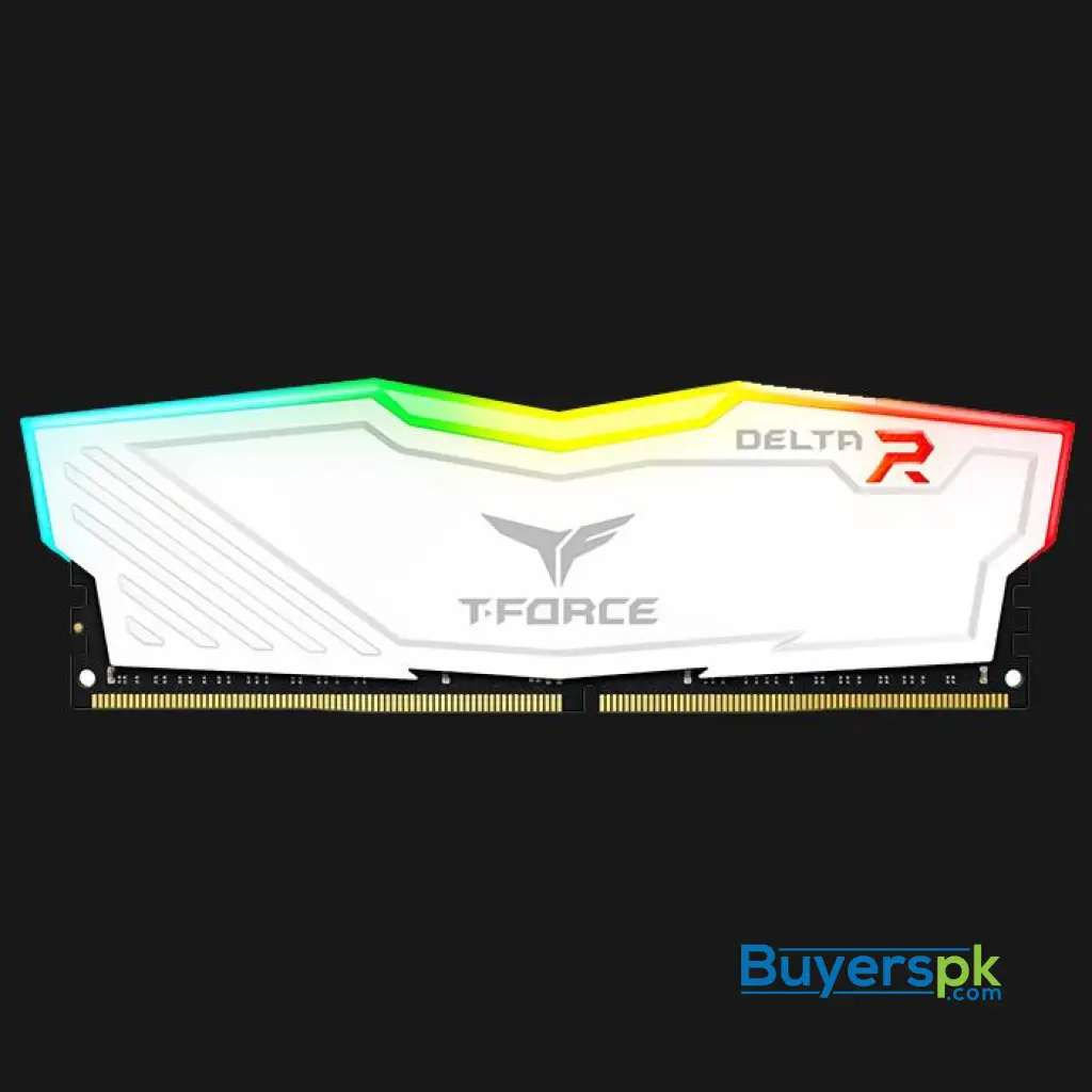 Teamgroup T-force Delta Rgb White Ddr4 3200mhz 8gb (tf4d48g3200hc16cbk) Ram