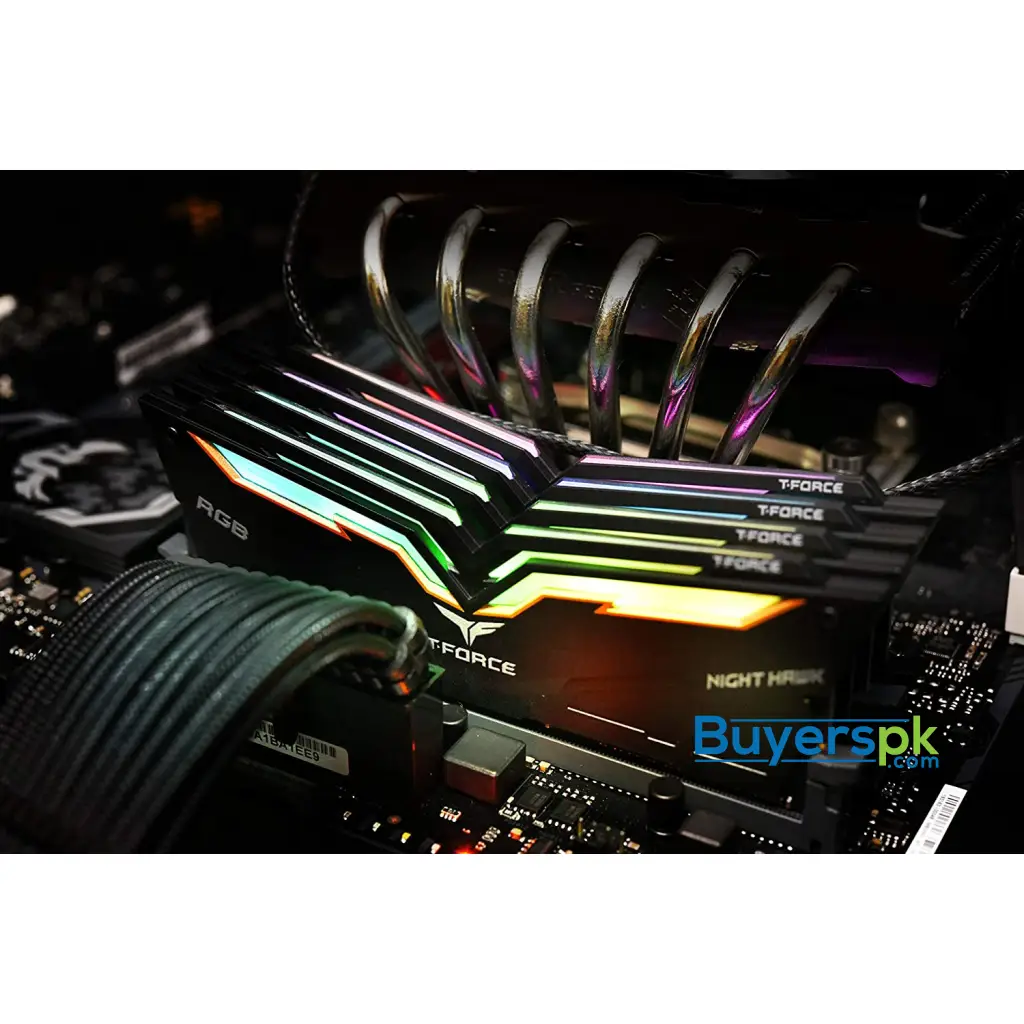 Teamgroup T-force Nighthawk Rgb Ddr4 3200mhz 16gb (8gbx2) (tf1d416g3200hc16cdc01) Ram - Image 2