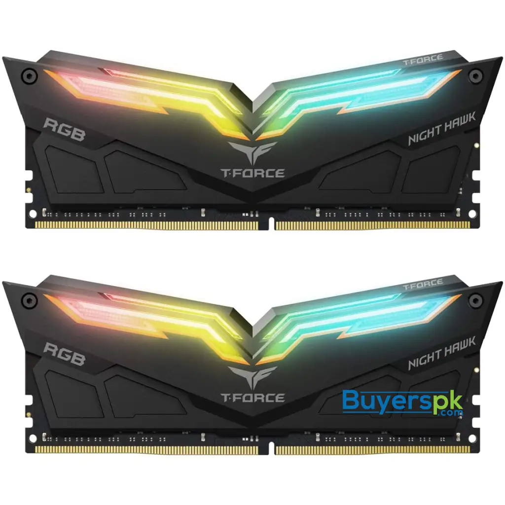 Teamgroup T-force Nighthawk Rgb Ddr4 3600mhz 16gb (8gbx2) (tf1d416g3600hc18jdc01) Ram