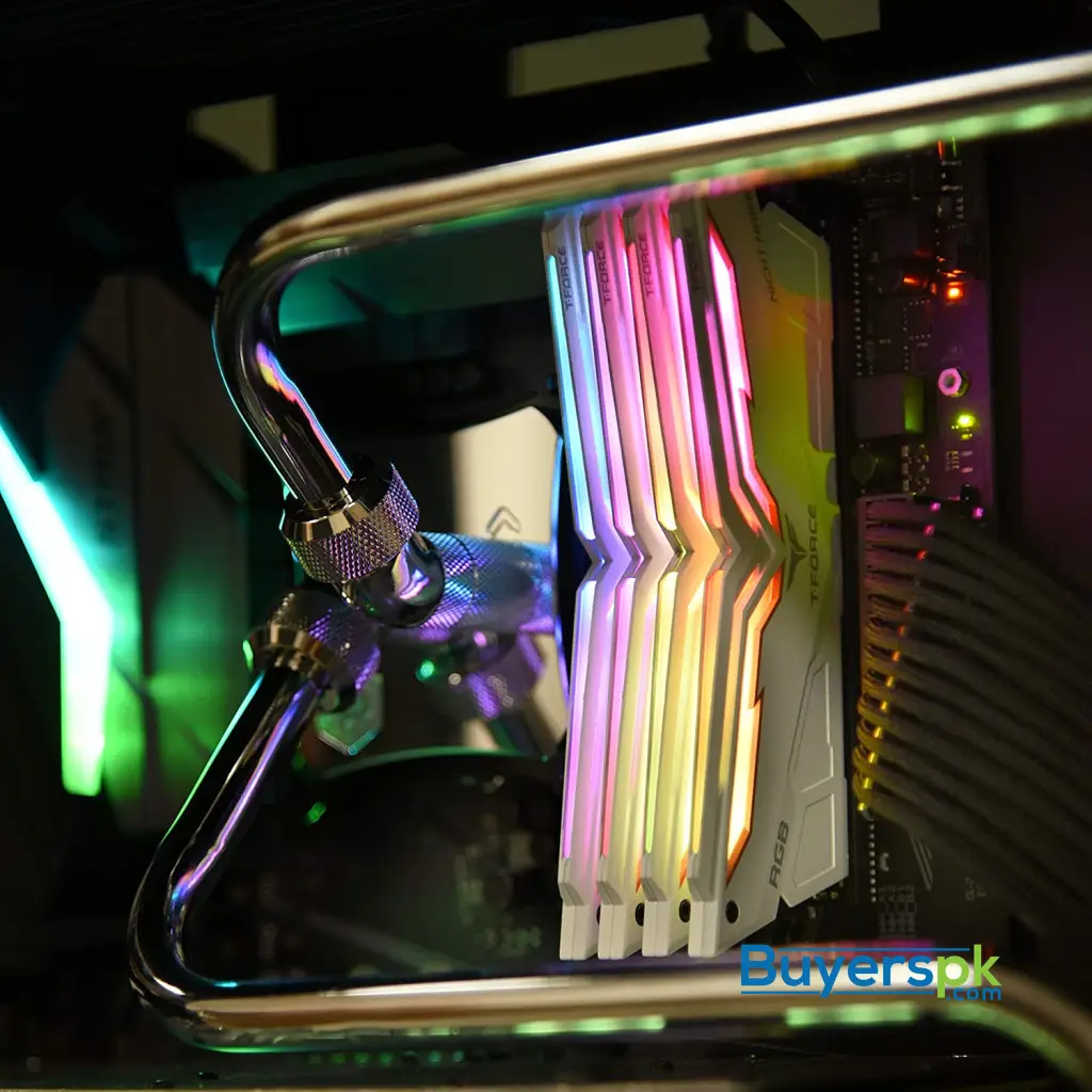 Teamgroup T-force Nighthawk Rgb White Ddr4 3600mhz 16gb (8gbx2) (tf2d416g3600hc18edc01) Ram - Image 2