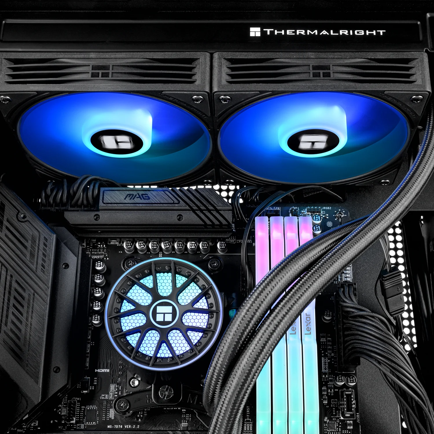Thermalright Liquid Cooler Aqua Elite 240 V6 ARGB AIO Black - Image 5