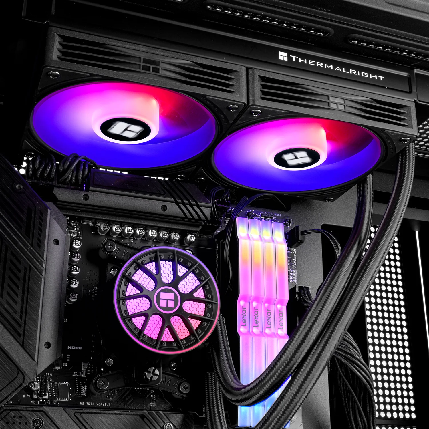 Thermalright Liquid Cooler Aqua Elite 240 V6 ARGB AIO Black - Image 7