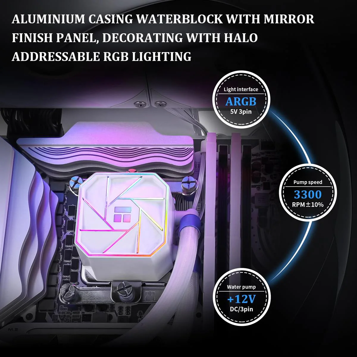 Thermalright Liquid Cooler Aqua Elite 360 V6 ARGB AIO White - Image 3