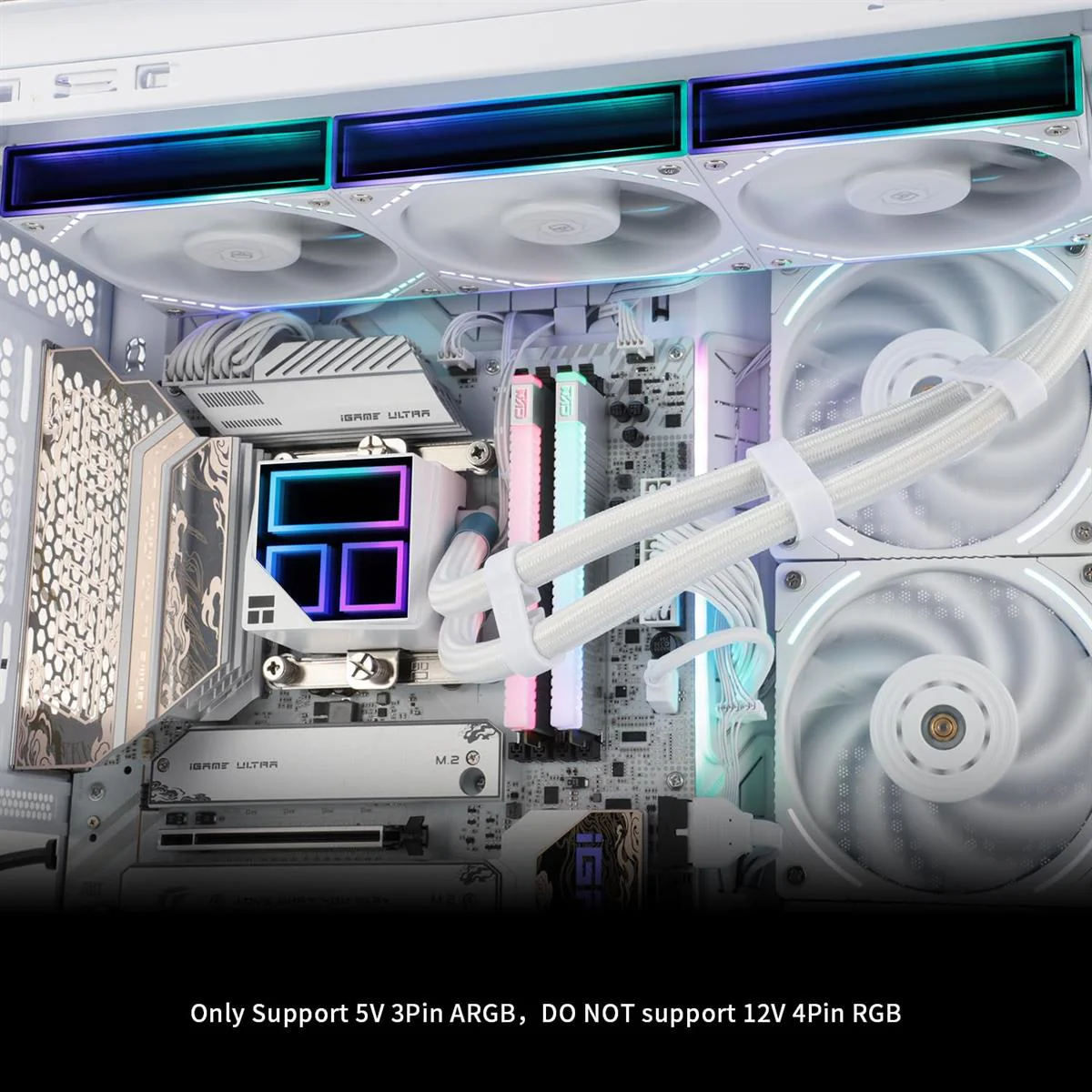 Thermalright Liquid Cooler Frozen Infinity 360 ARGB White - Image 2