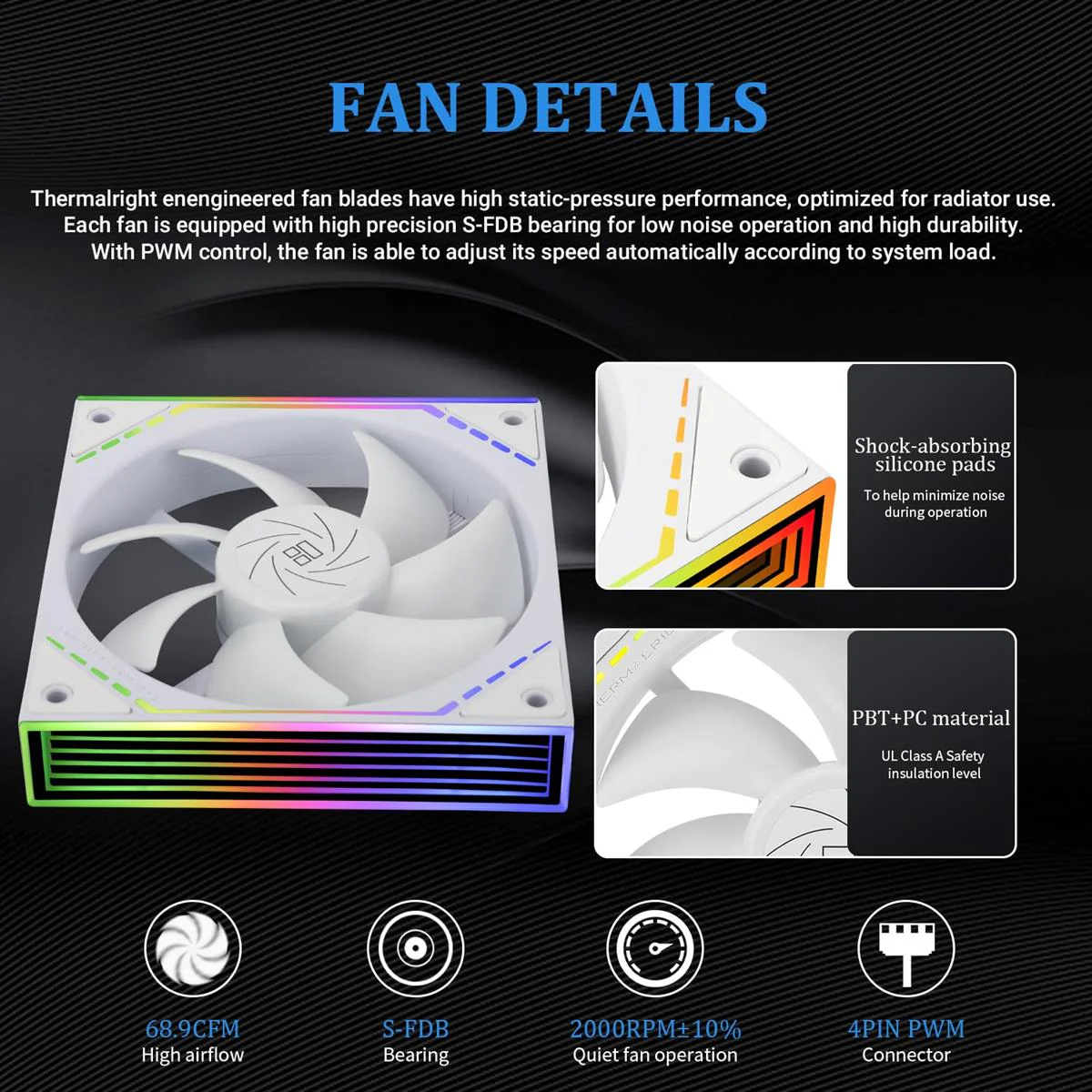 Thermalright Liquid Cooler Frozen Infinity 360 ARGB White - Image 5