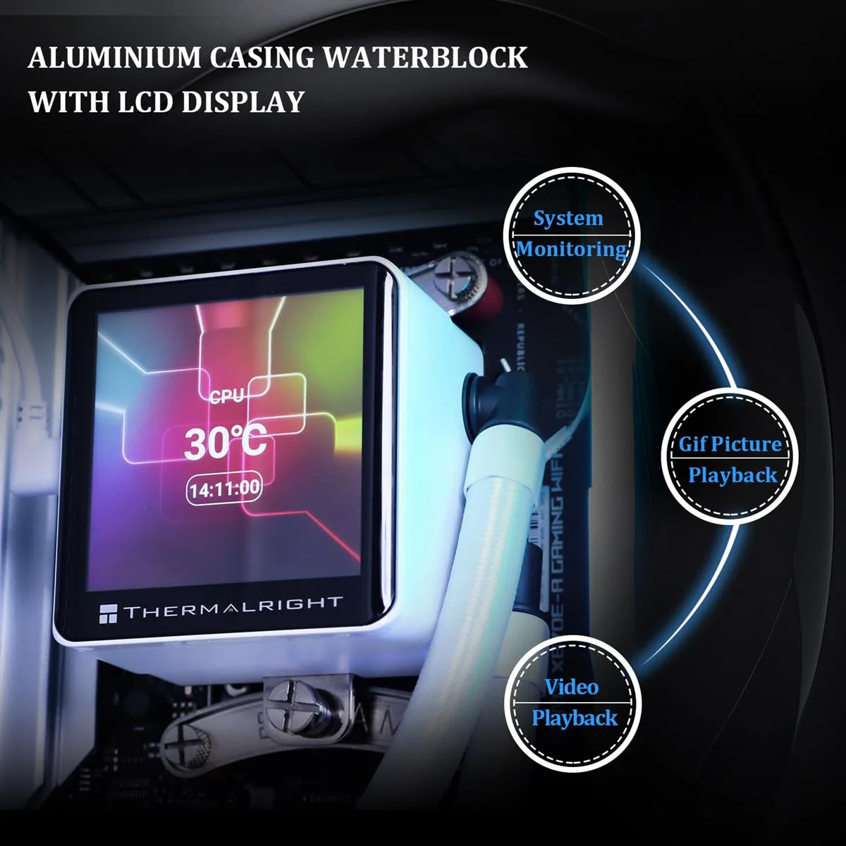 Thermalright Liquid Cooler Frozen Vision 360 ARGB White - Image 7