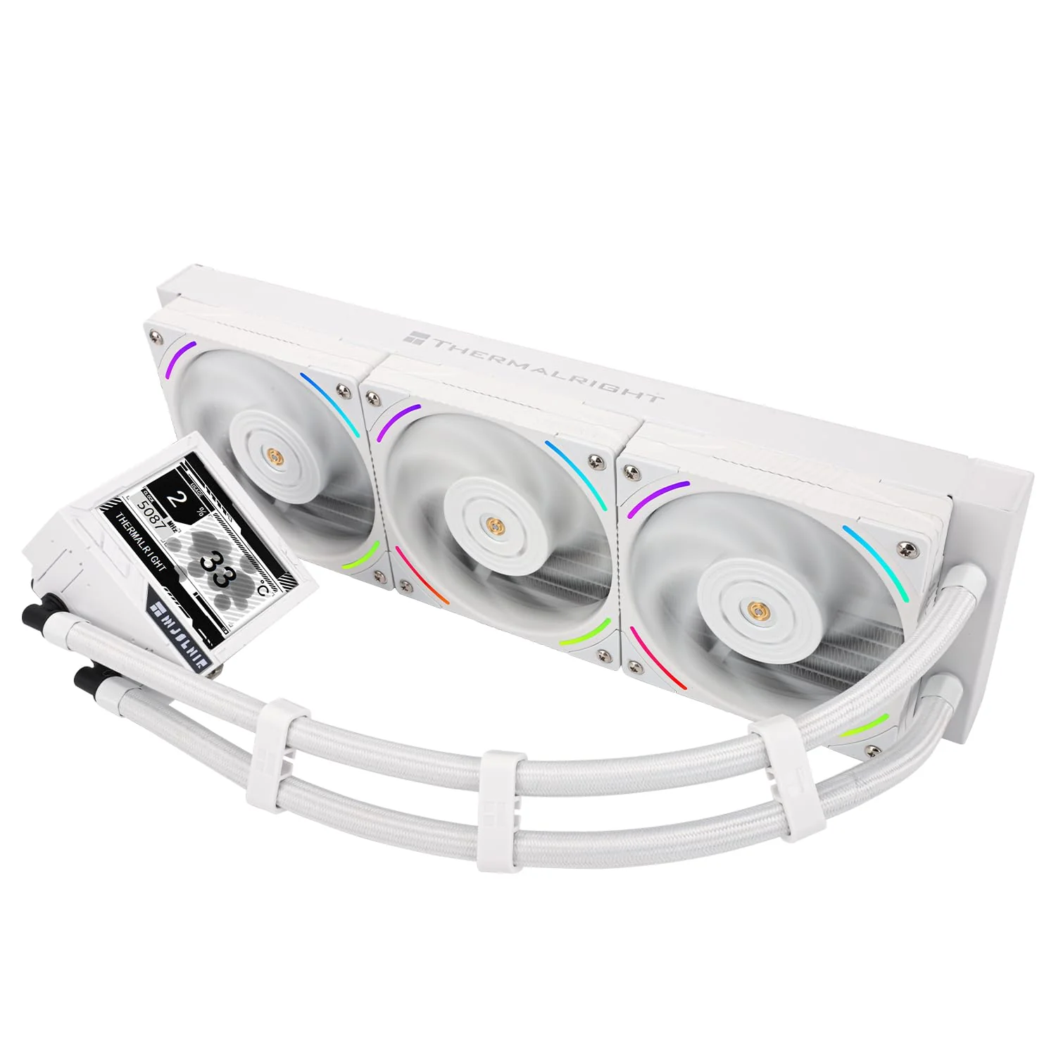 Thermalright Liquid Cooler Mjolnir Vision X 360 LCD ARGB White Without fan