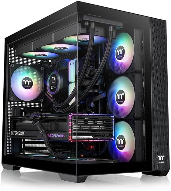 Thermaltake Casing View 360 TG With 4 ARGB Fans - Image 4